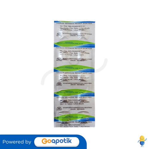 VADROL 4 MG STRIP 10 TABLET
