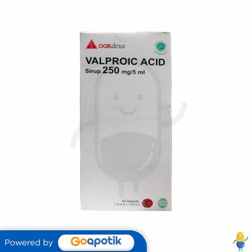 VALPROIC ACID OGB DEXA MEDICA 250 MG/5 ML SYRUP 100 ML / EPILEPSI