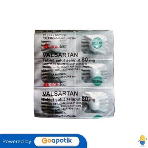 VALSARTAN OGB DEXA MEDICA 80 MG TABLET / HIPERTENSI