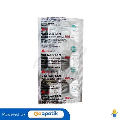 VALSARTAN OGB DEXA MEDICA 160 MG KAPLET / HIPERTENSI