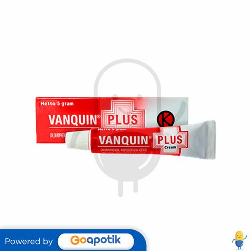 VANQUIN PLUS KRIM 5 GRAM TUBE