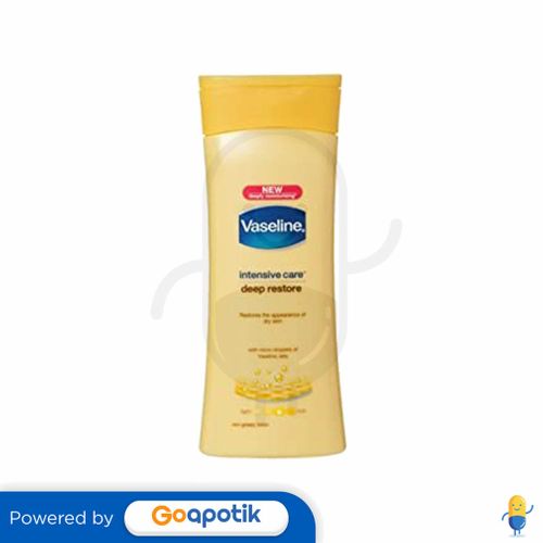 VASELINE INTENSIVE CARE DEEP RESTORE LOTION 100 ML BOTOL