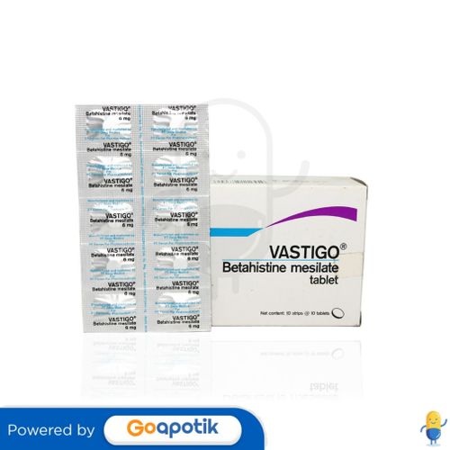 VASTIGO 6 MG BOX 100 TABLET