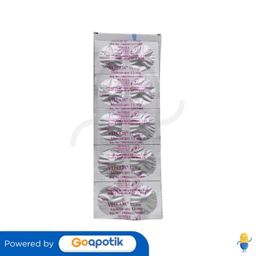 VELCOX 15 MG STRIP 10 TABLET