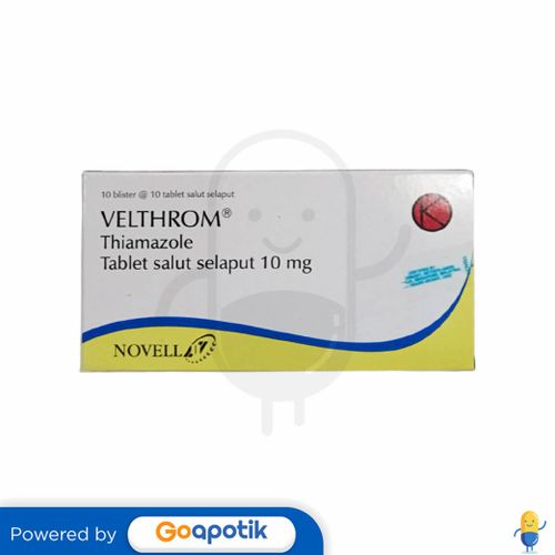 VELTHROM 10 MG BOX 100 TABLET