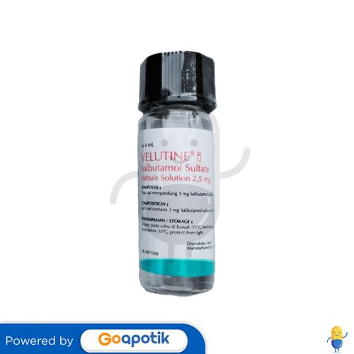 VELUTINE CAIRAN INHALASI 4 ML VIAL