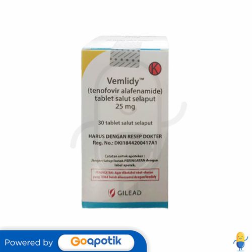 VEMLIDY 25 MG BOTOL 30 TABLET