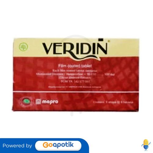 VERIDIN BOX ISI 30 TABLET