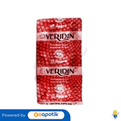 VERIDIN STRIP ISI 6 TABLET