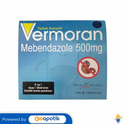 VERMORAN STRIP 1 TABLET KUNYAH