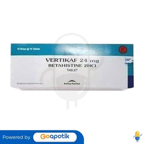 VERTIKAF 24 MG BOX 100 TABLET