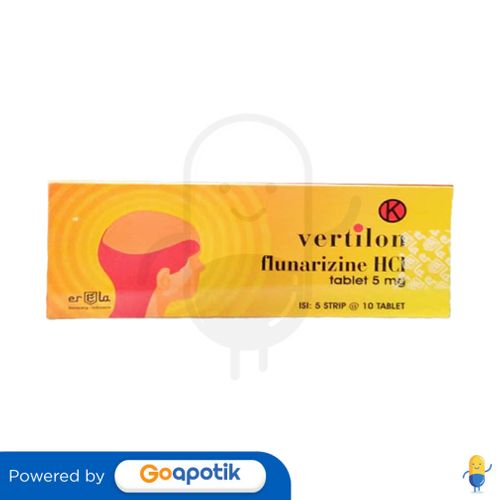 VERTILON 5 MG BOX 50 TABLET