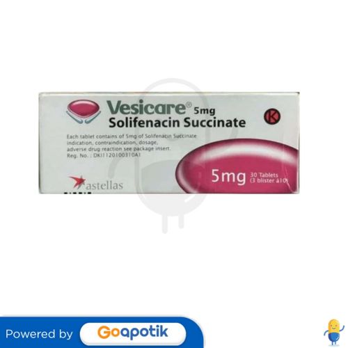 VESICARE 5 MG BOX 30 TABLET