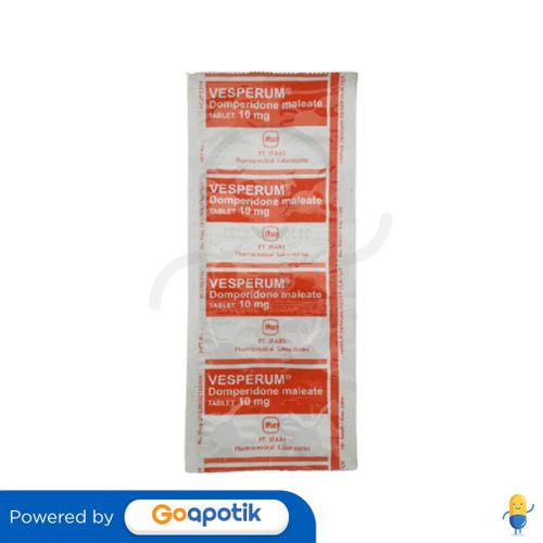 VESPERUM 10 MG STRIP 10 TABLET