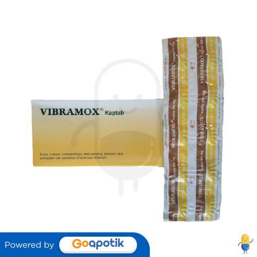 VIBRAMOX 500 MG BOX 100 KAPLET