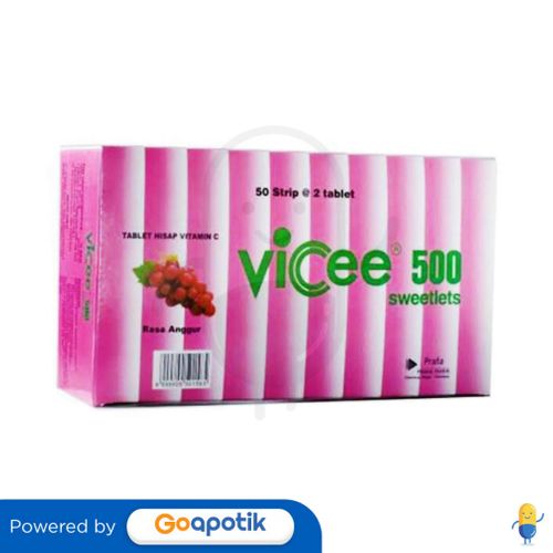 VICEE 500 RASA ANGGUR BOX 100 TABLET