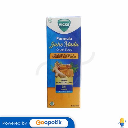 VICKS FORMULA JAHE MADU BOTOL 56 ML