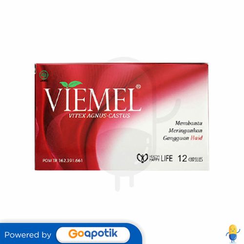 VIEMEL EKSTRAK CHASTEBERRY BOX ISI 12 KAPSUL