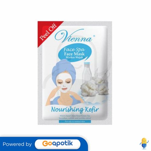 VIENNA FACE SPA PEEL OFF MASK NOURISHING KEFIR 15 ML SACHET