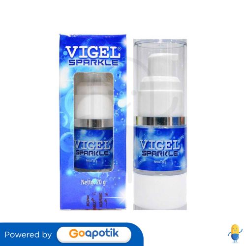 VIGEL SPARKLE LUBRICATING GEL 20 GRAM TUBE