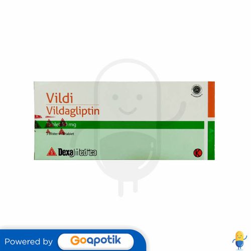 VILDI 50 MG BOX 30 TABLET