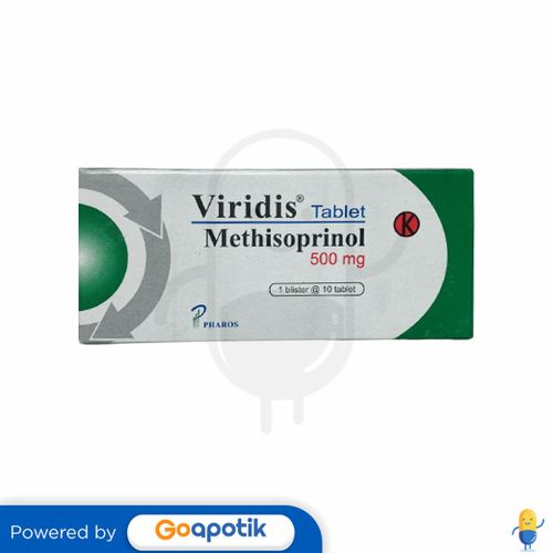 VIRIDIS 500 MG BOX 10 TABLET