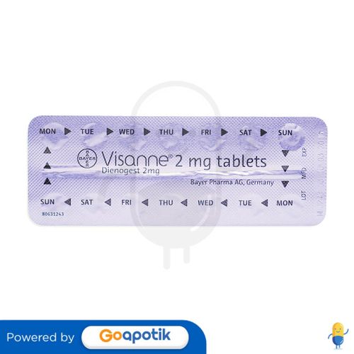 VISANNE 2 MG TABLET