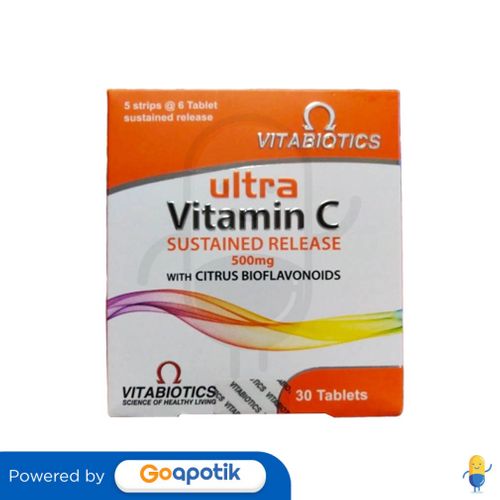 VITABIOTICS ULTRA VITAMIN C 500 MG BOX 30 TABLET