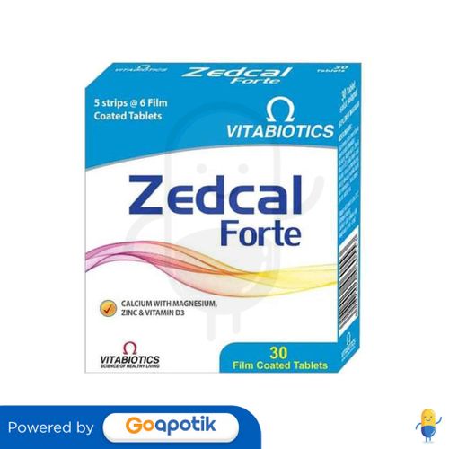 VITABIOTICS ZEDCAL FORTE BOX 30 TABLET