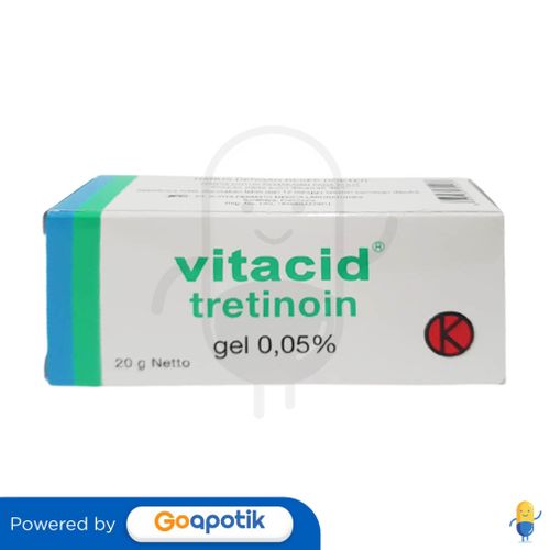 VITACID 0.05% GEL 20 GRAM TUBE