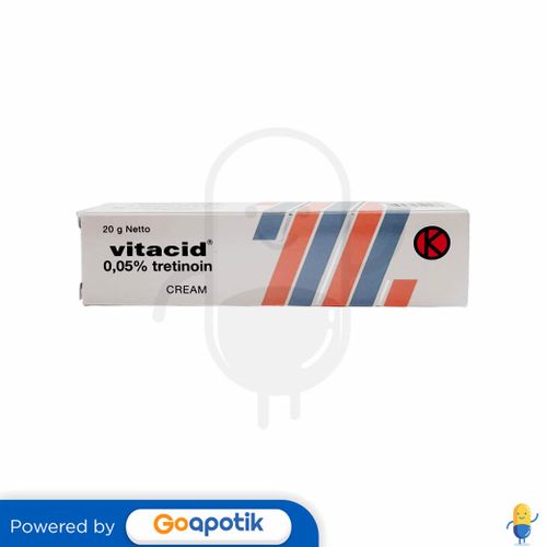 VITACID 0.05% KRIM 20 GRAM