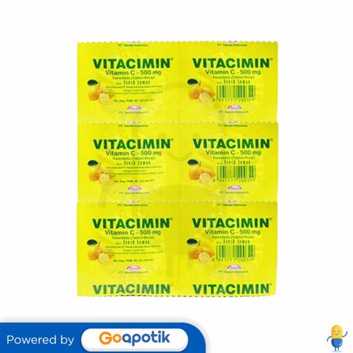 VITACIMIN 500 MG STRIP 2 TABLET BUNDLING PACK 3 STRIP