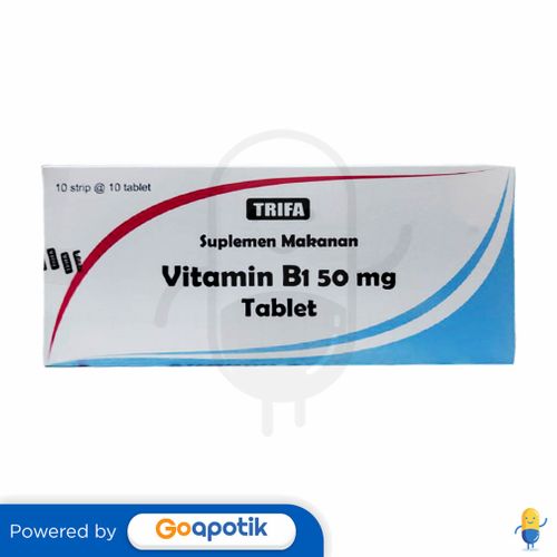 VITAMIN B1 TRIFA 50 MG BOX 100 TABLET