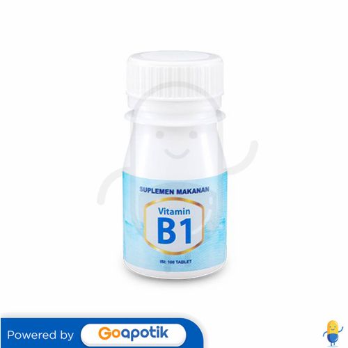 VITAMIN B1 PIM 5 MG BOTOL 100 TABLET - Kegunaan, Efek Samping, Dosis ...