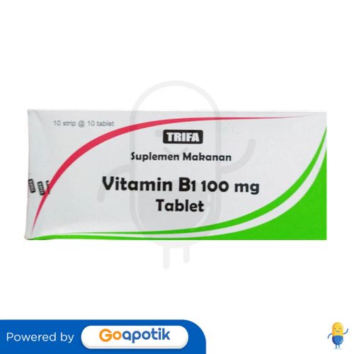 VITAMIN B1 TRIFA 100 MG BOX 100 TABLET