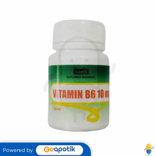 VITAMIN B6 TRIFA 10 MG BOTOL 250 TABLET