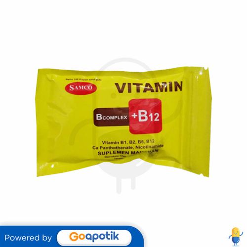 VITAMIN B COMPLEX + B12 SAMCO SACHET 100 PCS