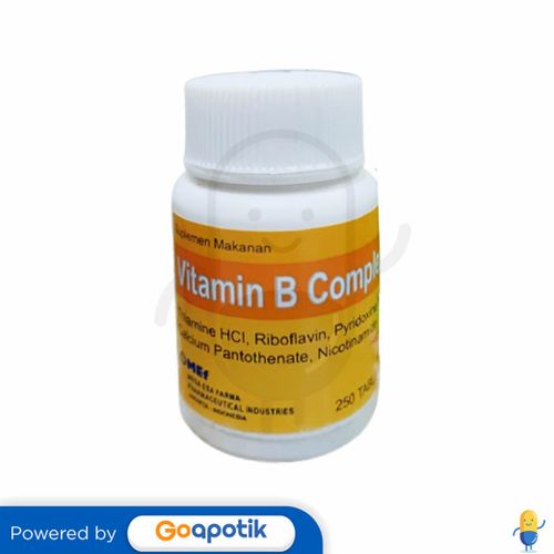 VITAMIN B COMPLEX MEGA ESA FARMA BOTOL 250 TABLET