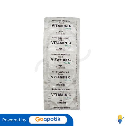 VITAMIN C KIMIA FARMA 100 MG TABLET