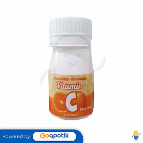VITAMIN C PIM 25 MG RASA JERUK BOTOL 100 TABLET