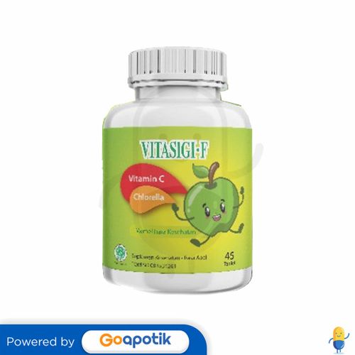 VITASIGI-F APPLE BOTOL 45 TABLET