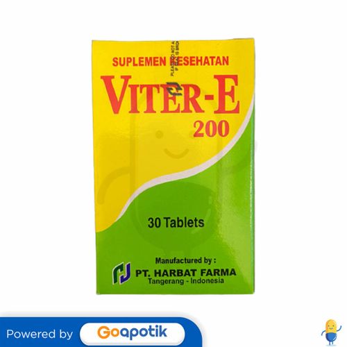 VITER-E 200 IU BOTOL 30 TABLET