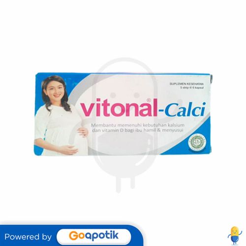 VITONAL - CALCI BOX 30 KAPSUL