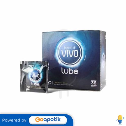 VIVO SENSITIF H20 LUBE 5 GRAM BOX 36 SACHET