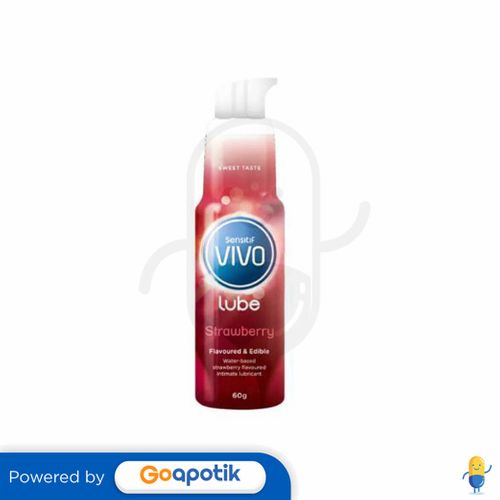 VIVO SENSITIF STRAWBERRY LUBE 60 GRAM