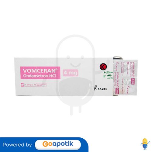 VOMCERAN 4 MG BOX 10 TABLET