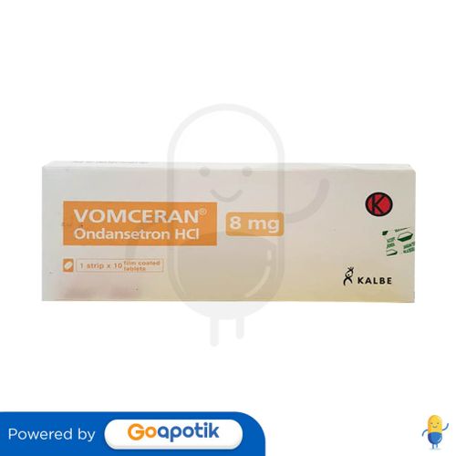 VOMCERAN 8 MG BOX 10 TABLET