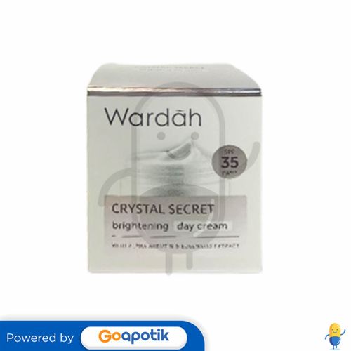 WARDAH CRYSTAL SECRET BRIGHTENING DAY CREAM 9 ML POT