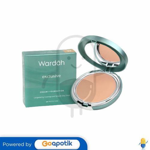 WARDAH EXCLUSIVE CREAMY FOUNDATION 01 LIGHT BEIGE 12 GRAM