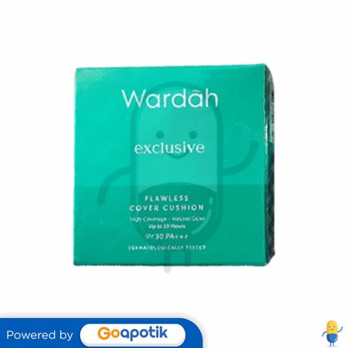 WARDAH EXCLUSIVE FLAWLESS COVER CUSHION 02 HONEY BEIGE 15 GRAM